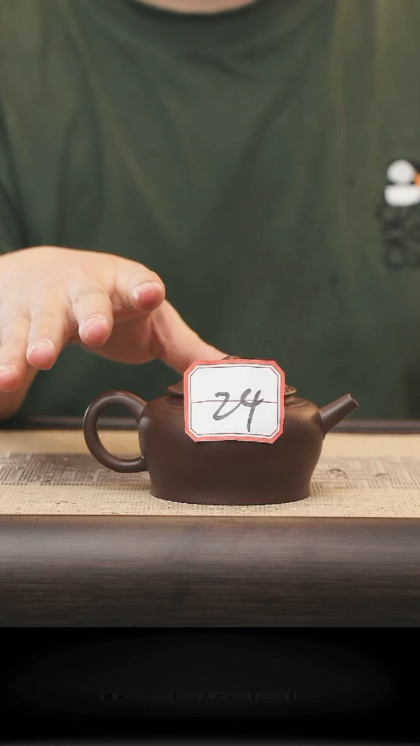 茶壶紫砂24号全手工紫砂壶