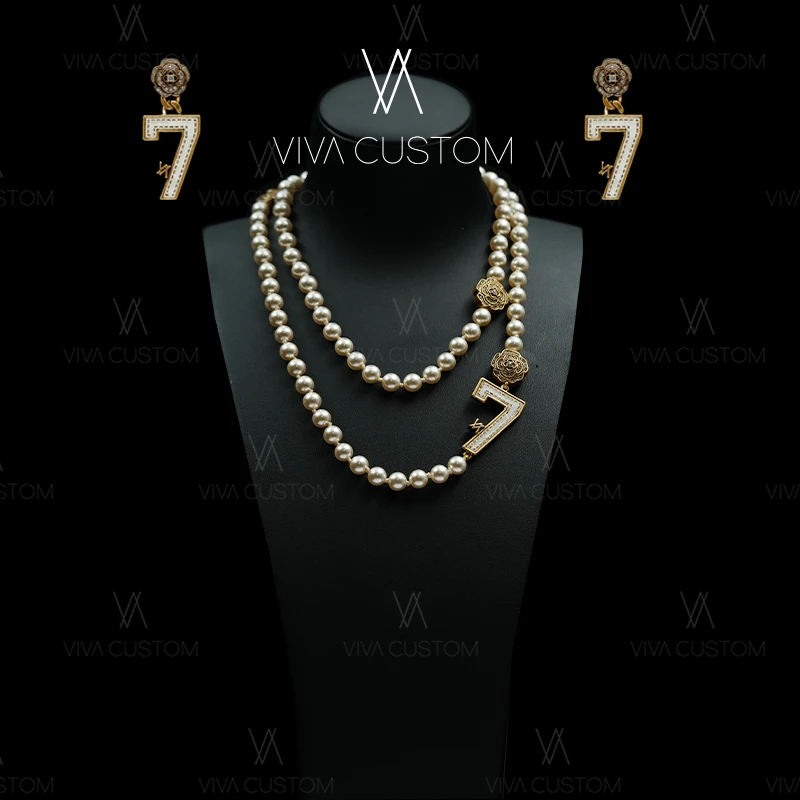 铜合金合成锆石耳饰 （精工系列）轻奢小众气质星光灿烂山茶花套装