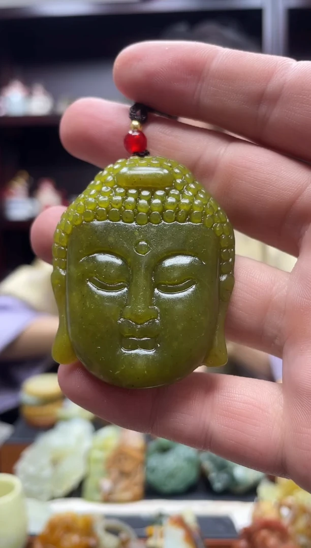 未镶嵌岫玉吊坠·