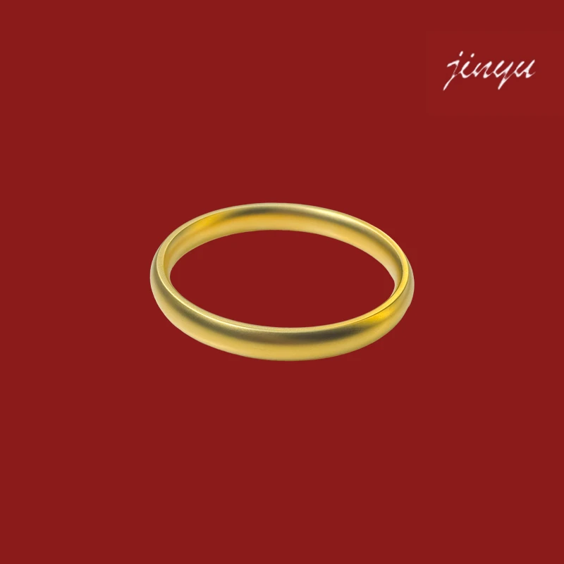 手镯 手镯 爆款K0171黄色定制泥鳅背闭口手镯多样性发货47642