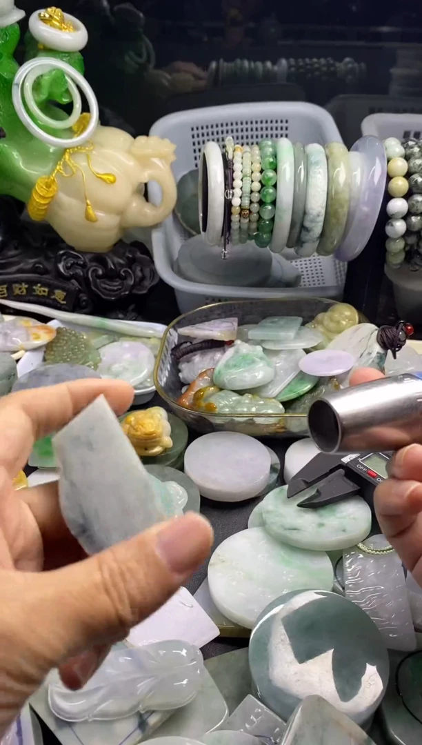 裸石翡翠翡翠A货13