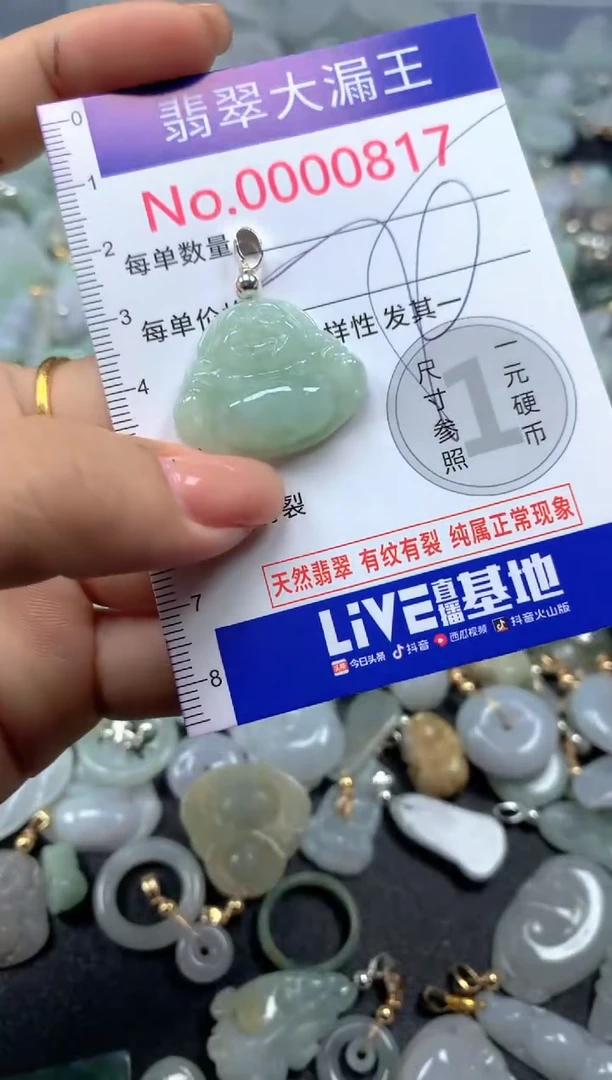 颈饰未镶嵌翡翠817