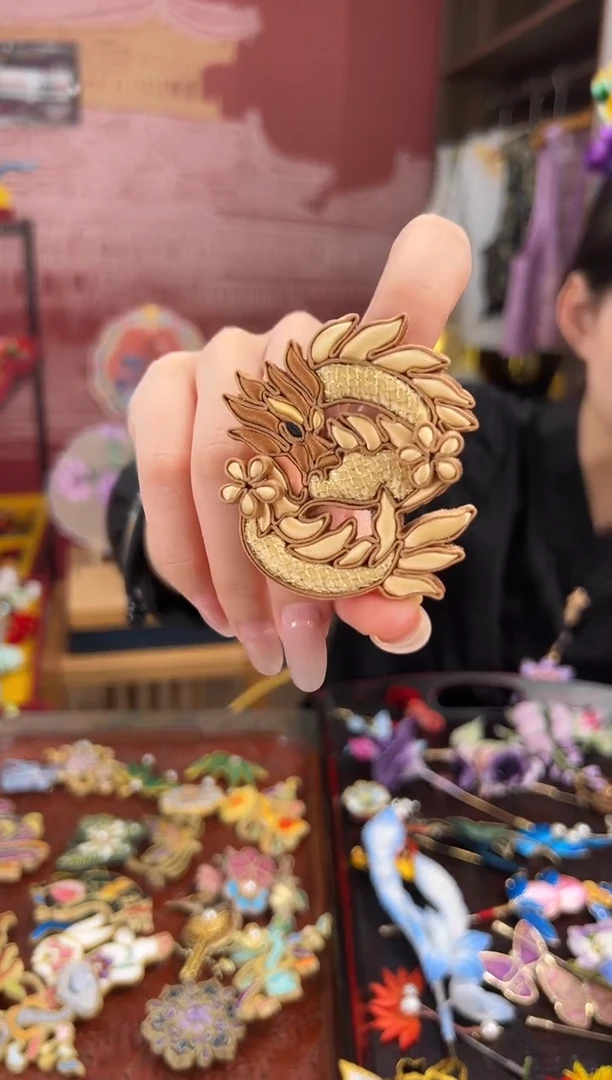【闪购商品】刺绣苏绣世家非遗手工（胸针）