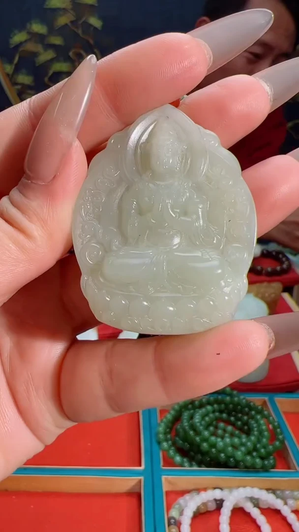 【闪购商品】和田玉吊坠未镶嵌1