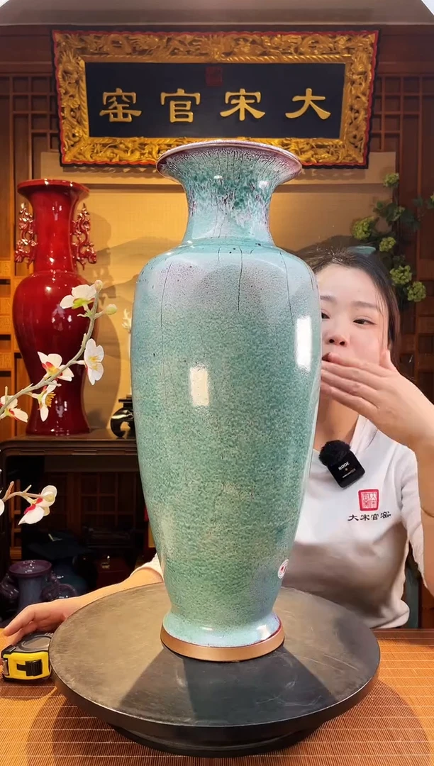 摆件大宋官窑【1#观音瓶】清雅大气