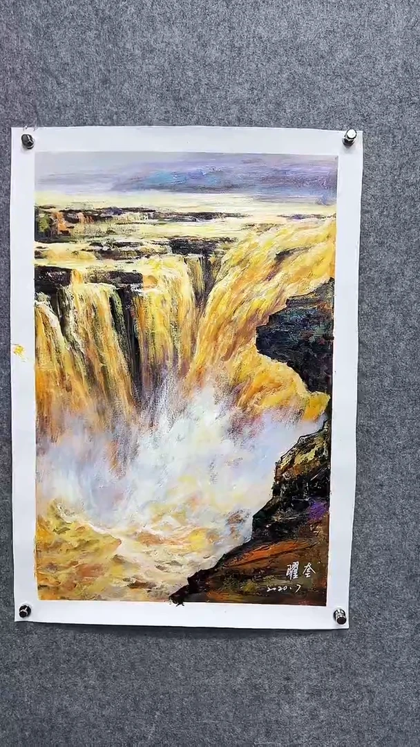 油画朱Y奎-4P-风景油画