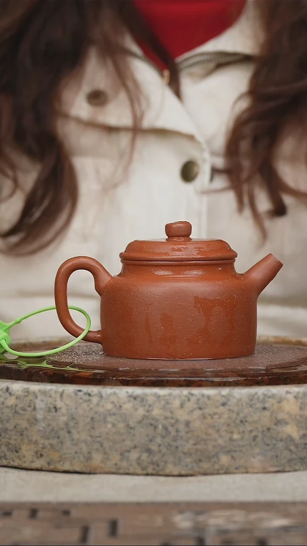 【闪购商品】紫砂茶壶宜兴原矿无添加红将坡德钟