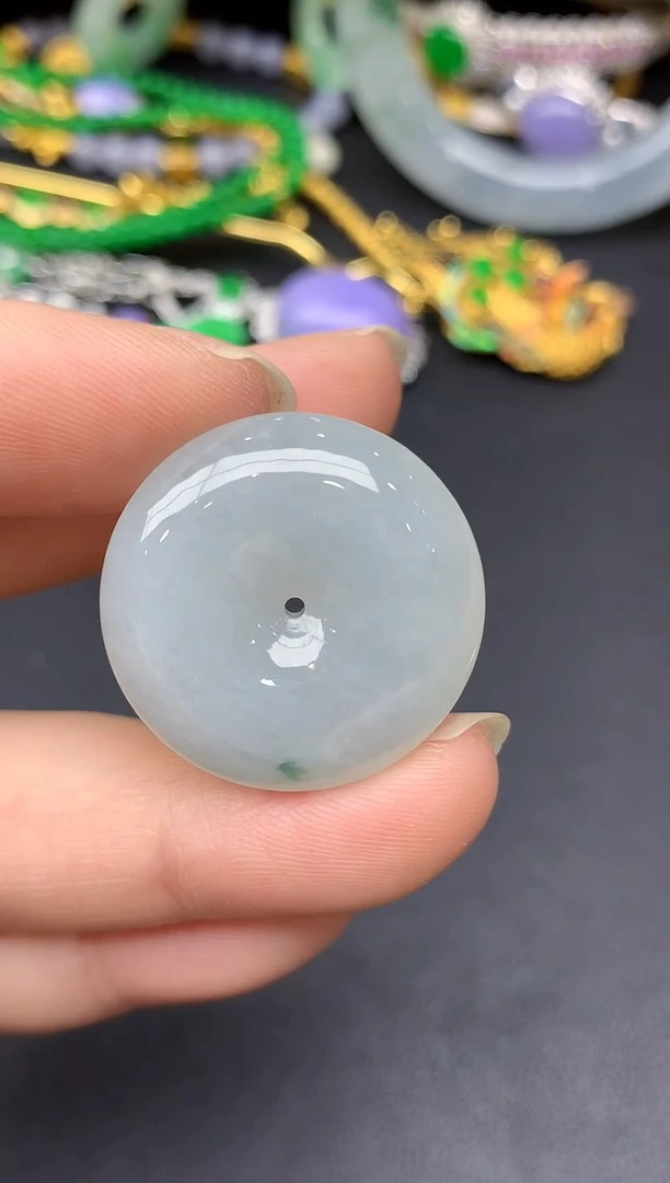 颈饰未镶嵌翡翠97-雪姐翡翠天天见