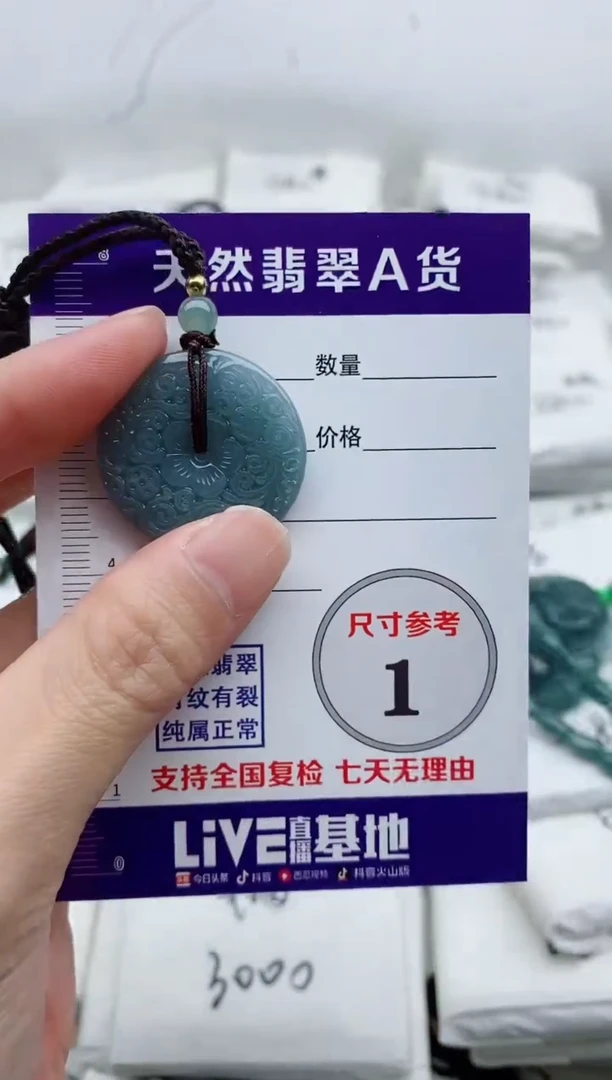 颈饰未镶嵌翡翠8