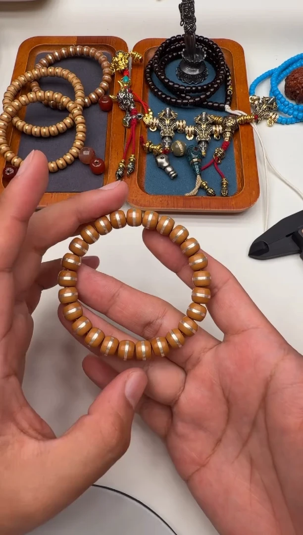 手串橄榄核核银全品