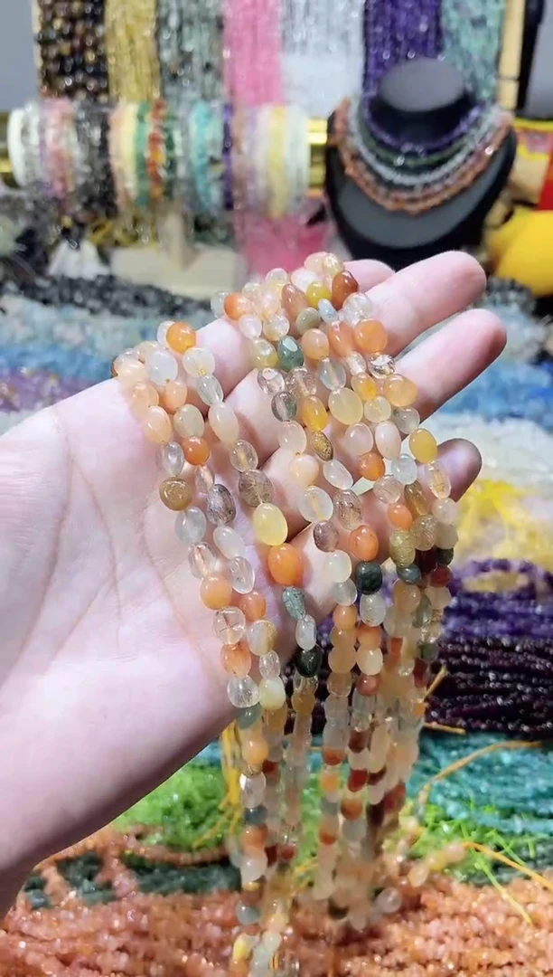 未镶嵌珠宝半成品水晶彩兔毛