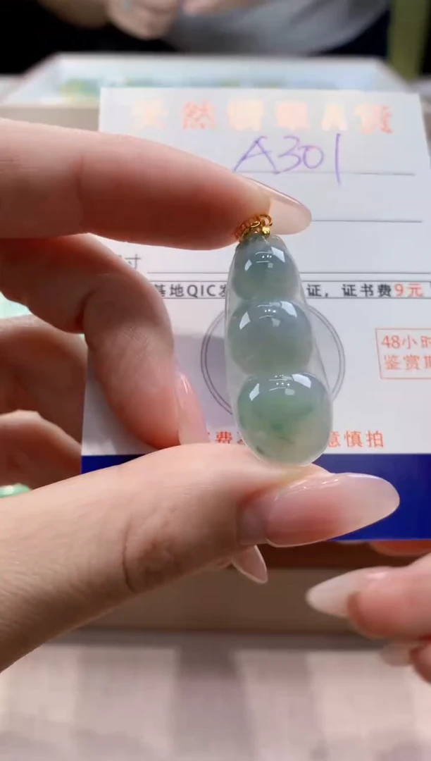 颈饰未镶嵌翡翠天然缅甸a货翡翠