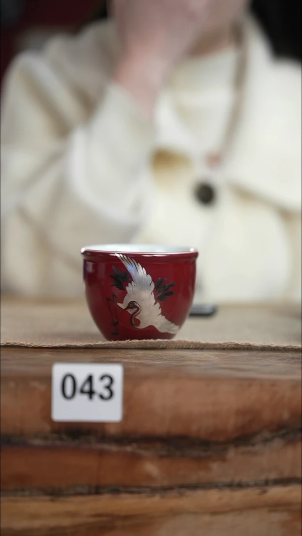 【闪购商品】杯等烟雨陶瓷手作杯043