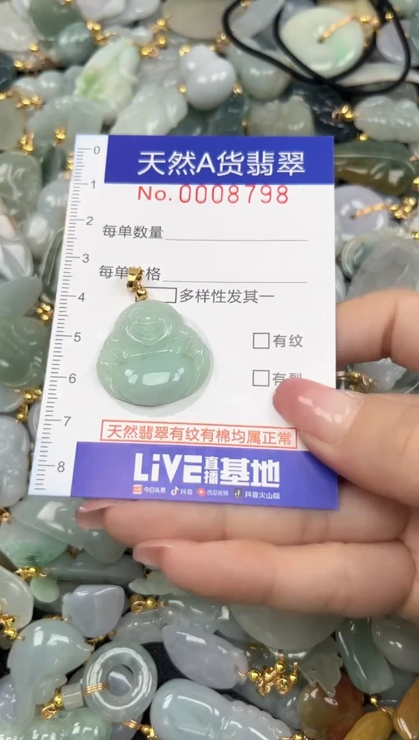 翡翠未镶嵌颈饰夏天时尚百搭爆款链接天然翡翠A货