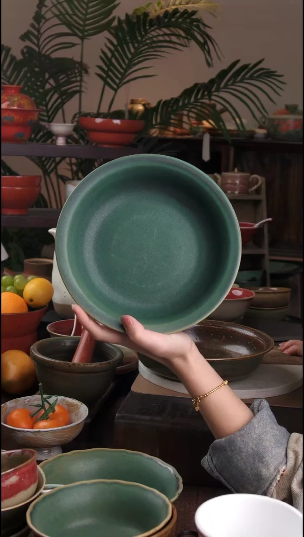 碗微瑕景德镇手工高温餐具1888