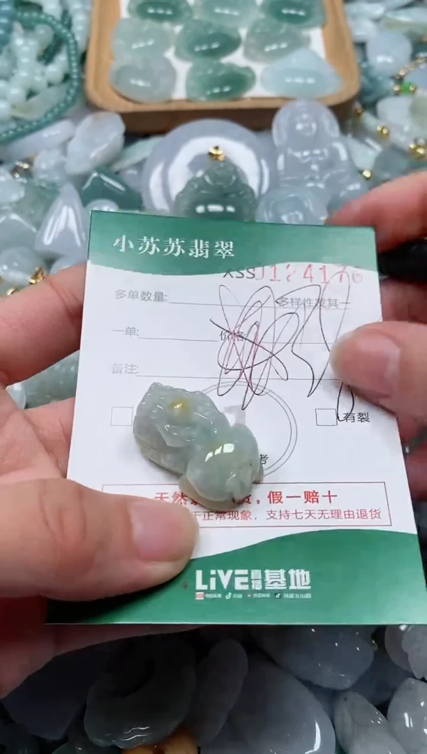 【闪购商品】翡翠颈饰未镶嵌闪购商品0124176