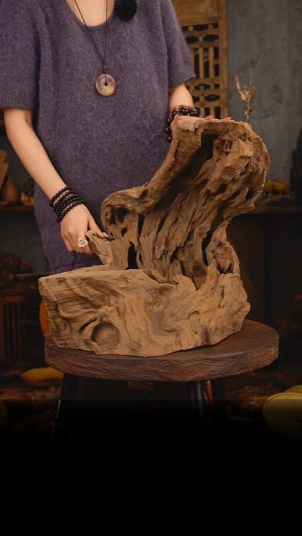 高油实硬木木作品054