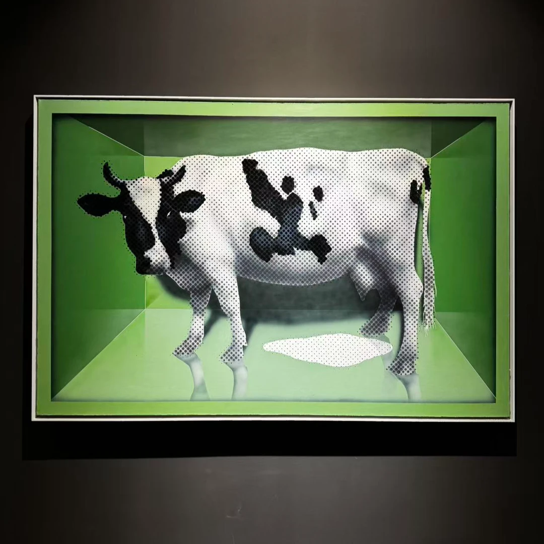 任俊峰个展 《漫游2025》— 奶牛（油画）