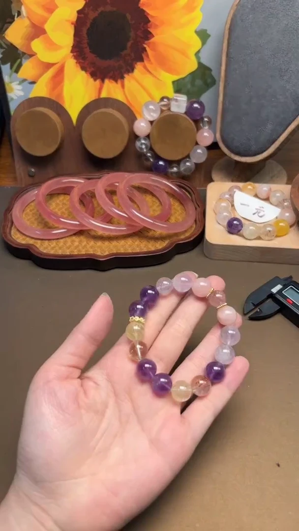 未镶嵌手链水晶1