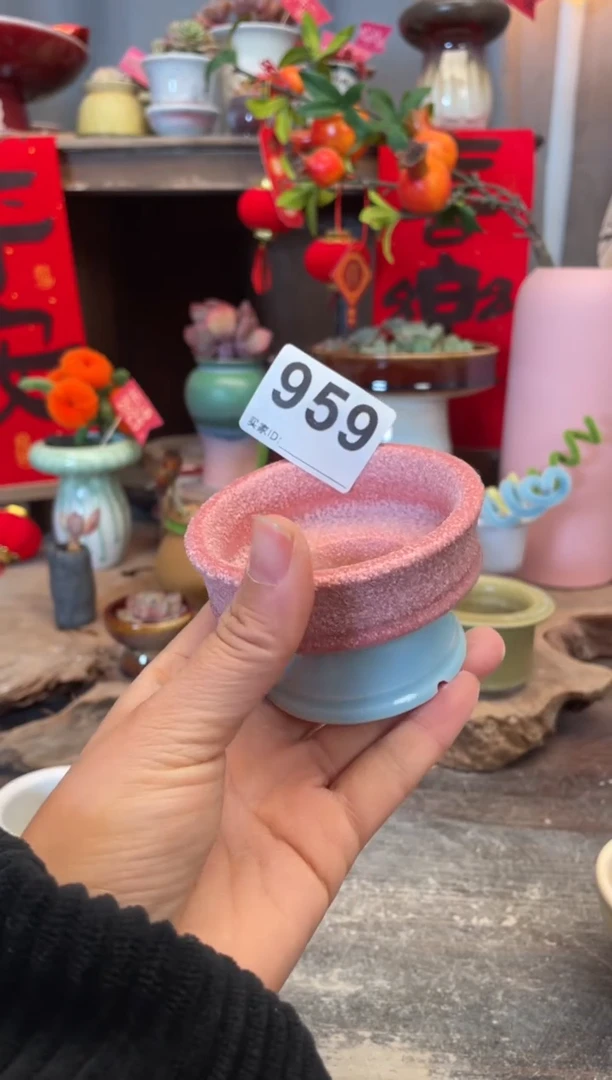 【闪购商品】摆件959知木小芳花盆