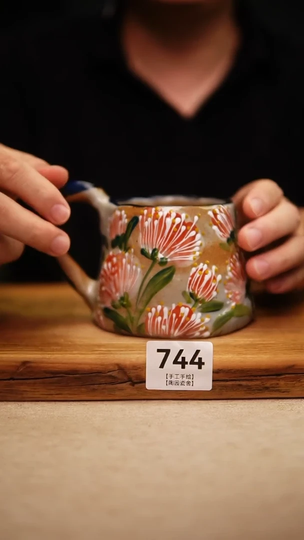 @@陶园瓷舍@@纯手工手绘@高温釉下彩
