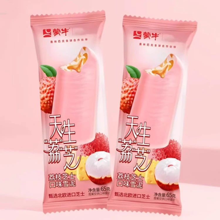 【4支】蒙牛天生荔芝 荔枝芝士雪泥