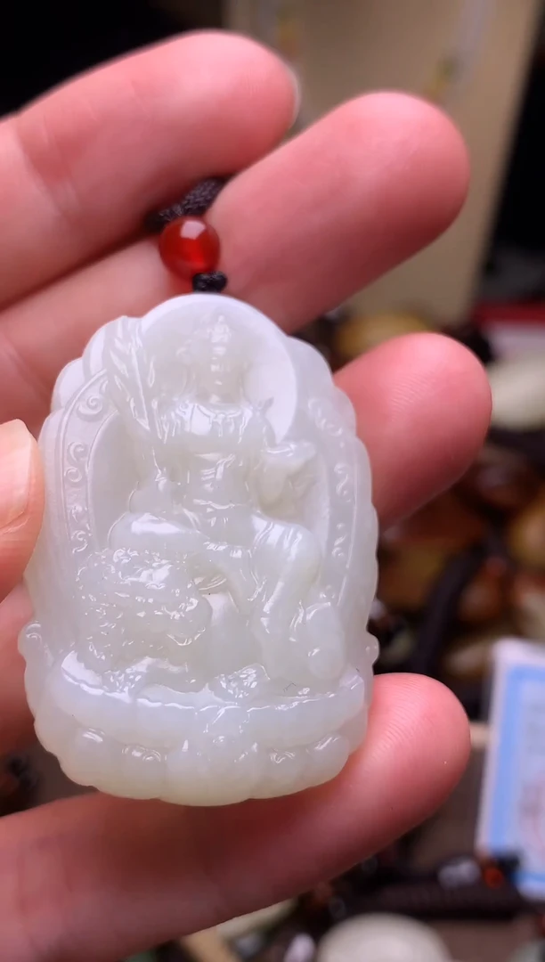 颈饰未镶嵌和田玉新疆料青海料清水和田玉吊坠