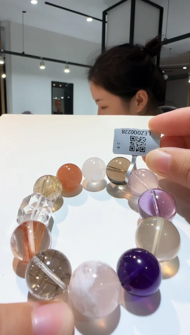 未镶嵌手串水晶手串