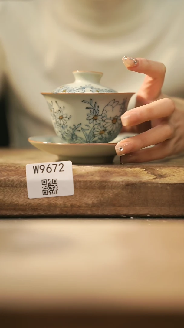 【闪购商品】【经典福利】/ 盖碗@@W9672