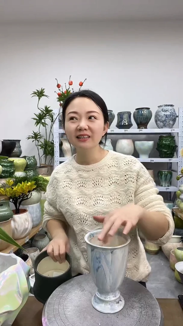 11.26陶瓷花盆直播链接高. 17 口   11