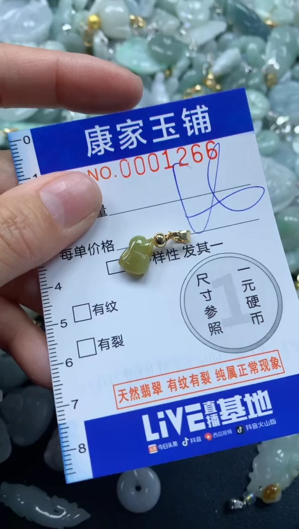 颈饰未镶嵌翡翠1266
