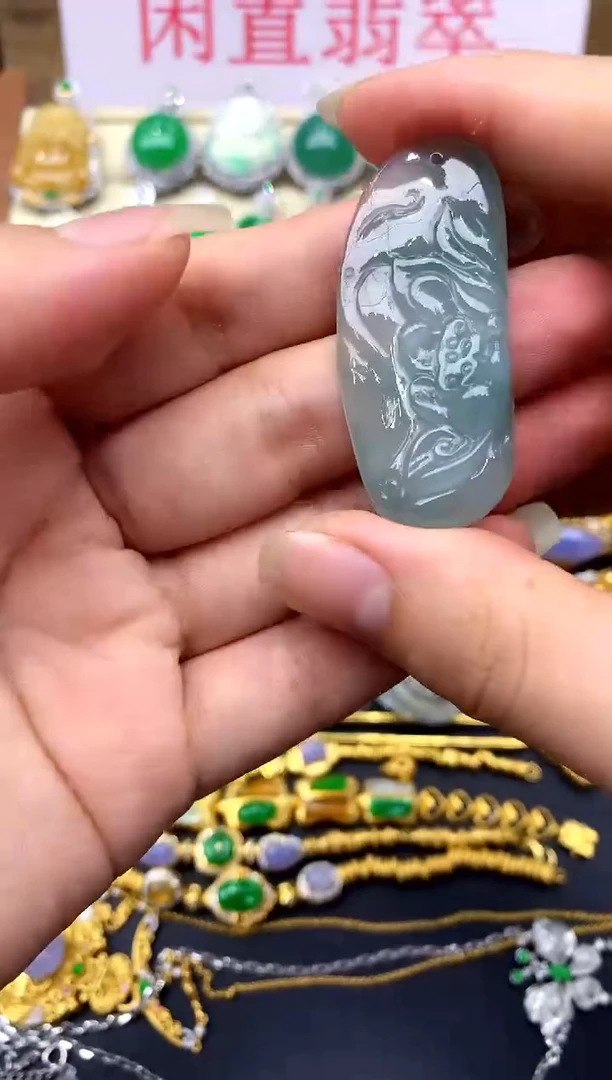 颈饰未镶嵌翡翠220 -中国好珍宝