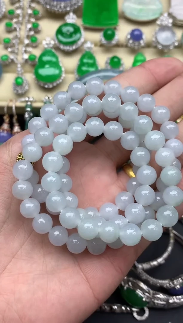 【闪购商品】翡翠手串未镶嵌37--中国好珍宝