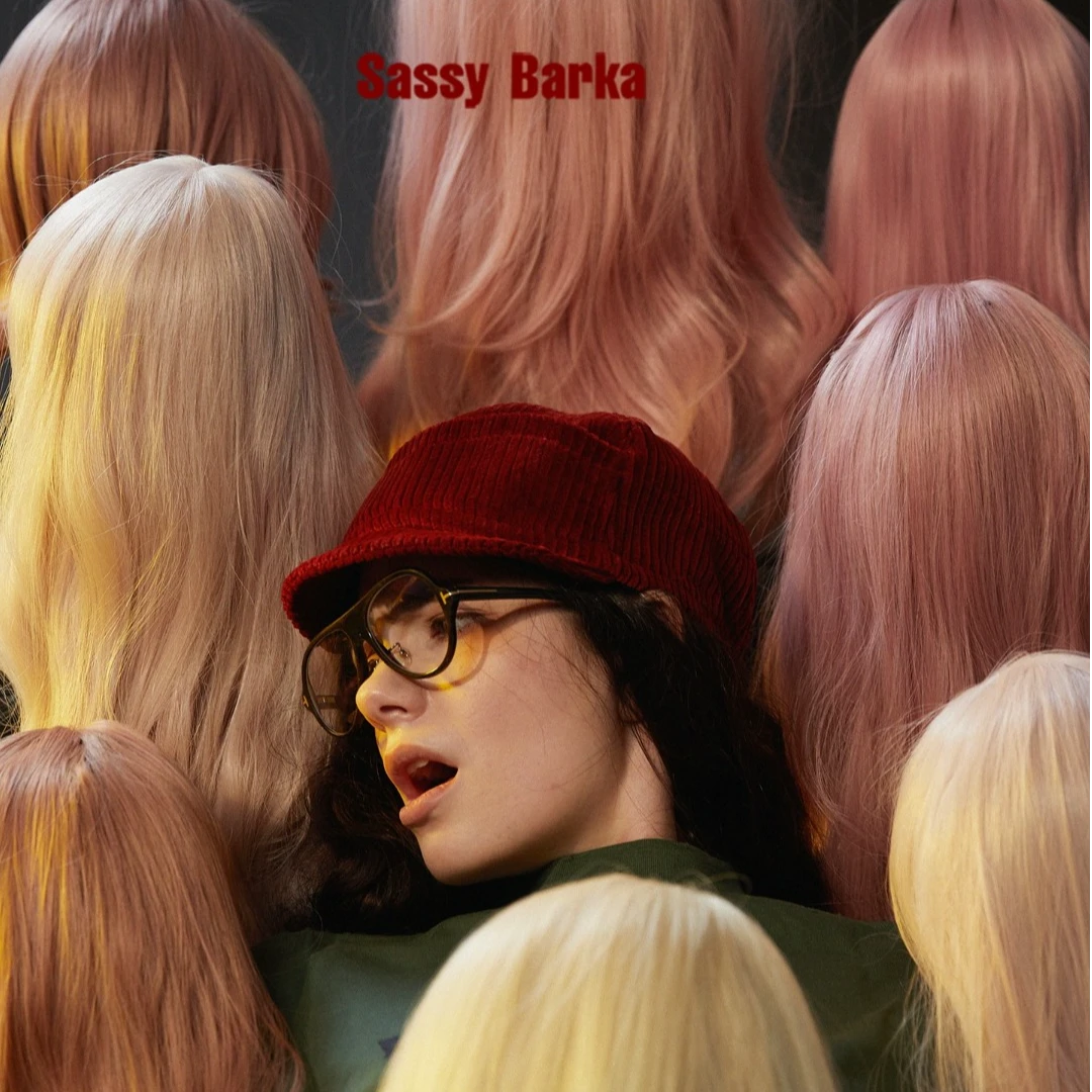 SassyBarka红丝绒鸭舌帽子复古暗红灯芯绒设计师款男女春秋冬平檐