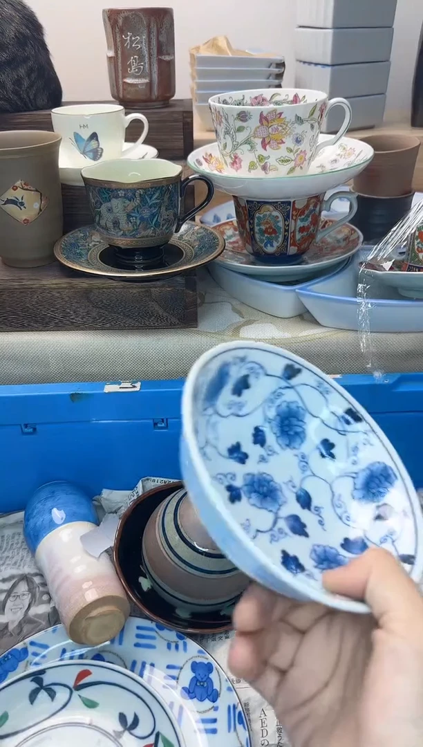 茶杯紫砂影*798淘艺中古瓷器全场满18元包邮
