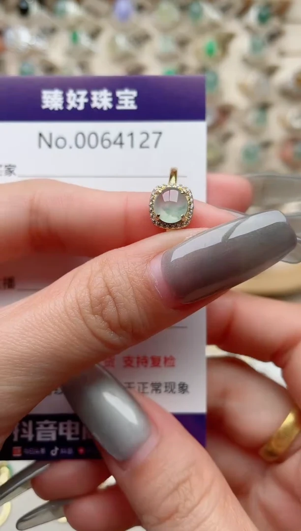 【闪购商品】翡翠戒指银S925镶嵌.........
