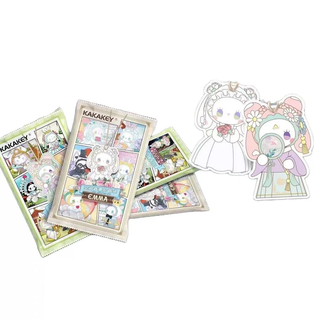 【拆盒】EMMA_空间香薰卡片系列_潮玩盲盒摆件