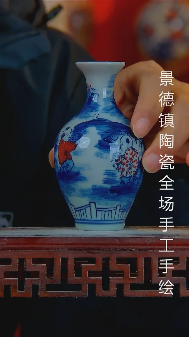 摆件陶瓷景德镇陶瓷 全场手工手绘