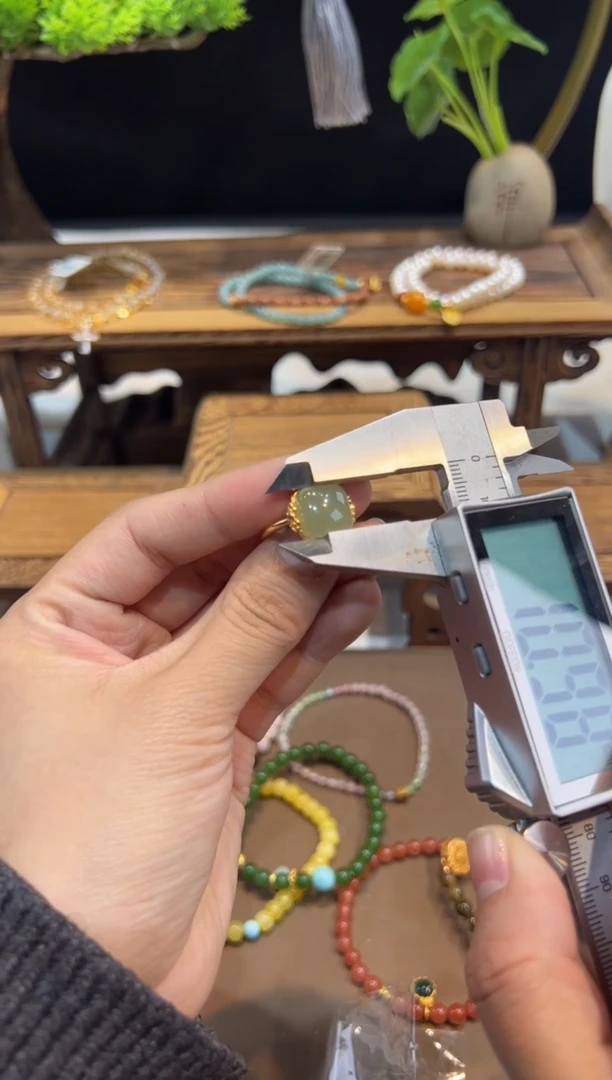 【闪购商品】和田玉戒指未镶嵌手饰@@