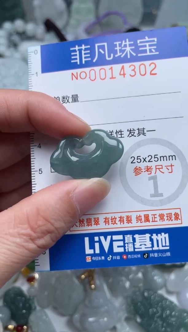 颈饰未镶嵌翡翠14302