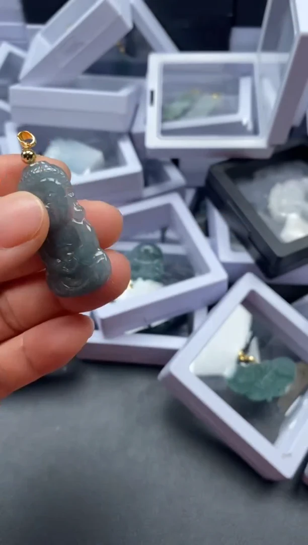 吊坠(不含链)未镶嵌翡翠3872