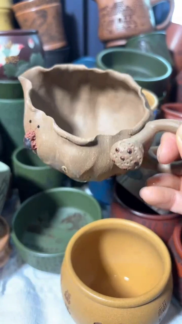 【闪购商品】紫砂茶杯紫砂主人杯放漏