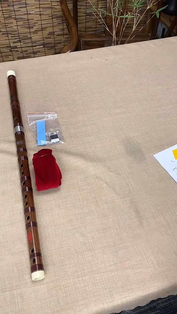 仿木微瑕竹笛特价中 04 双节D调