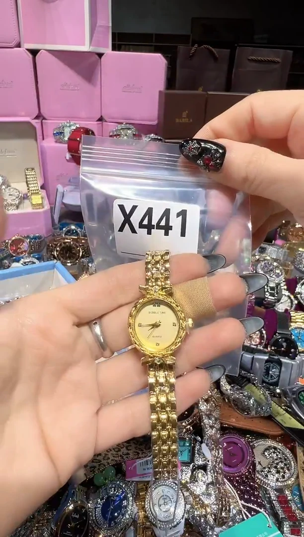 石英机芯不锈钢不锈钢直播定闪专用