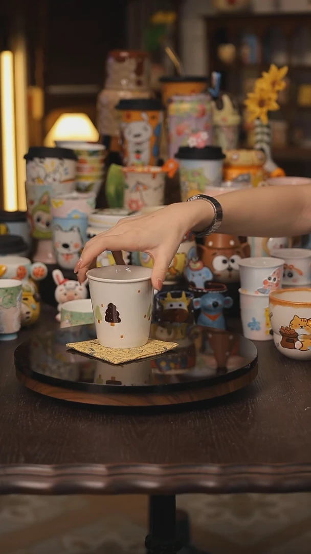 景德镇釉下彩绘设计师款式陶瓷