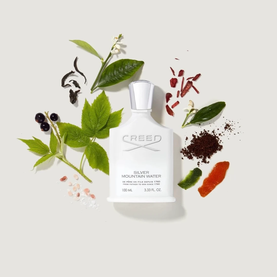CREED恺芮得银色山泉香水100ml清新柑橘调男女生通用