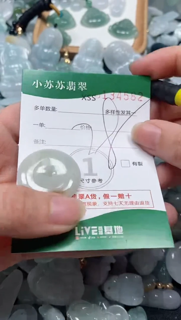 【闪购商品】翡翠颈饰未镶嵌闪购商品0134582