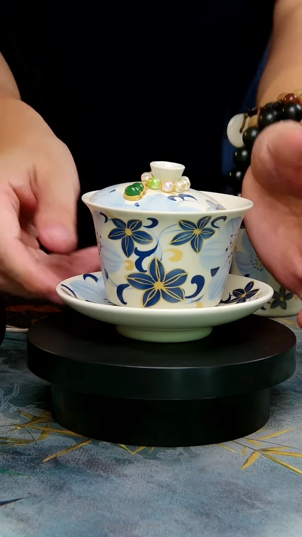 亘古茶具福利分享@三才盖碗