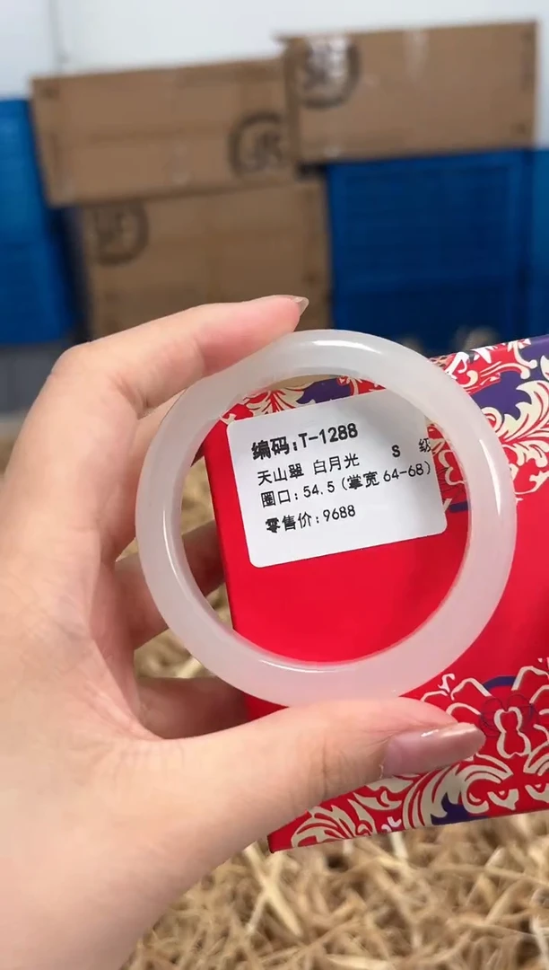 未镶嵌手镯石英质玉T-1288