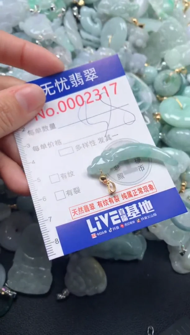 颈饰未镶嵌翡翠2317